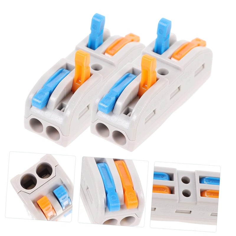 GLEAVI 10 Pack Reusable Quick Wire Connector Block for Automotive and Home Electrical Wiring - Image 5